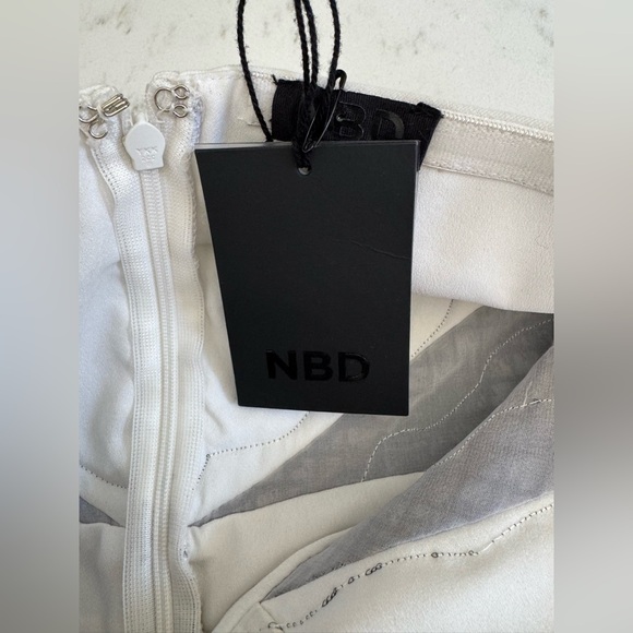 NBD Best In Sass Ivory Strapless Dress - Picture 6 of 7